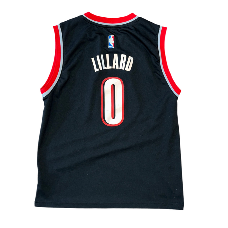 Adidas Damian Lillard Portland Trail Blazers Jersey Sz YL