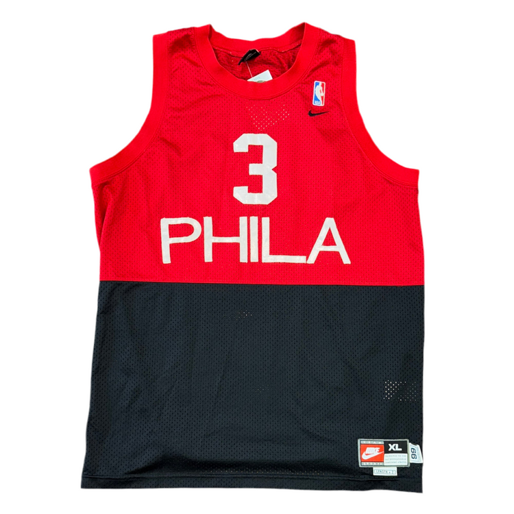 Nike Philadelphia 76ers Allen Iverson Jersey Sz XL