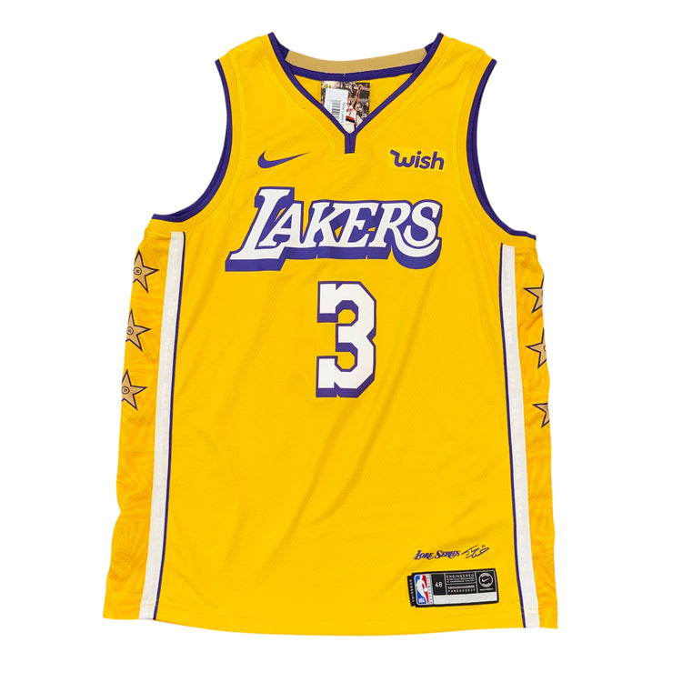 Nike Swingman 2019-20 City Edition Los Angeles Lakers Anthony Davis Jersey Sz L