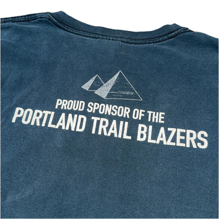 Portland Trail Blazers SCHONZ Pyramid Call Tee Sz L