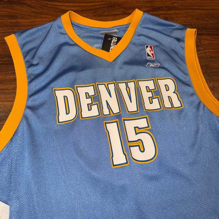 Reebok Denver Nuggets Carmelo Anthony Jersey Sz M