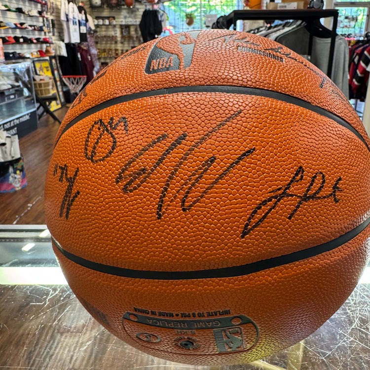 Blazers 2020-21 Team Autographed Ball