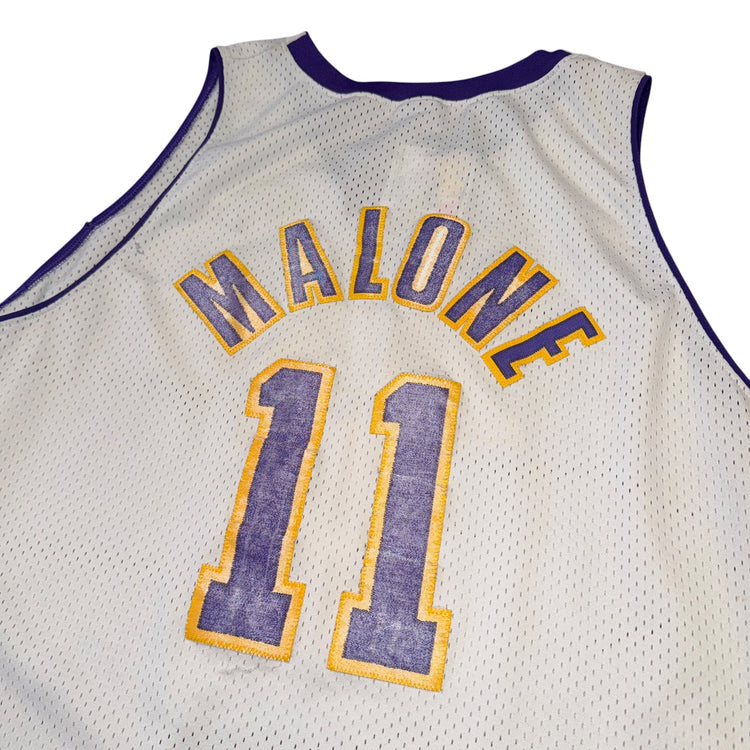 Nike 00's Los Angeles Lakers Alternate Karl Malone Jersey Sz 3XL