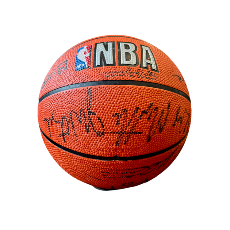 Blazers 1993-94 Team Autographed Ball