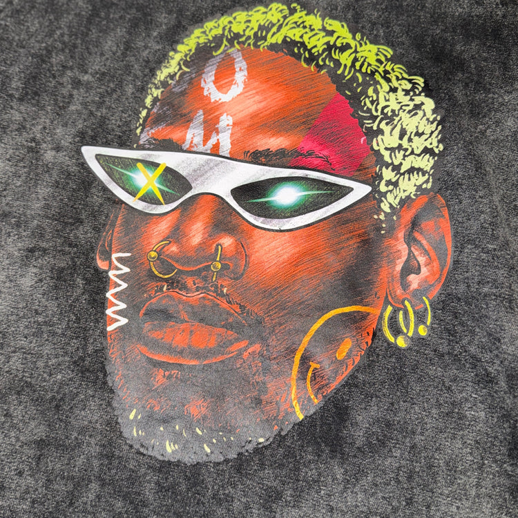 Dennis Rodman Bighead Hoodie Sz XL