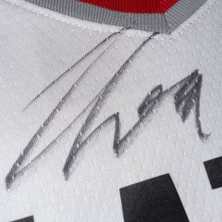 Signed Portland Trail Blazers Sharpe/Tou/Ayton/Rupert Jersey Sz XL