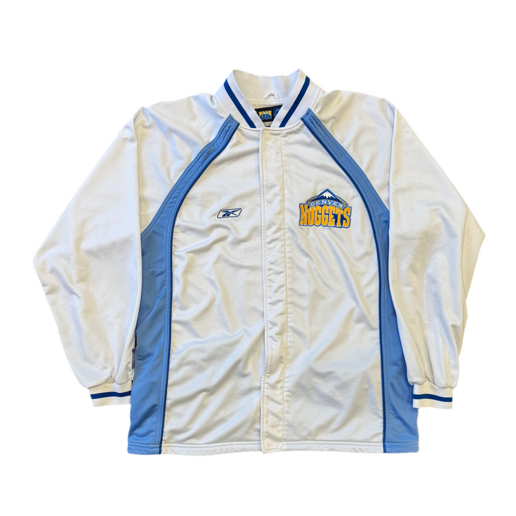 Reebok 00's Nuggets Team-Issued Warm Up Sz XL