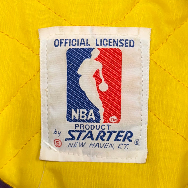 Starter Los Angeles Lakers Satin Jacket Sz S