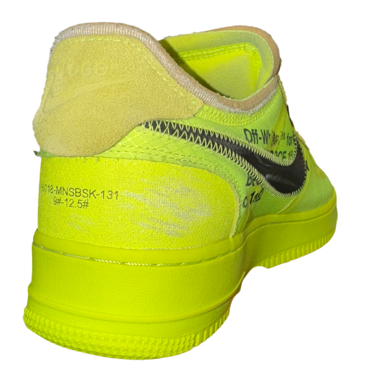 PREOWNED Nike Off-White Air Force 1 Volt Men’s 10