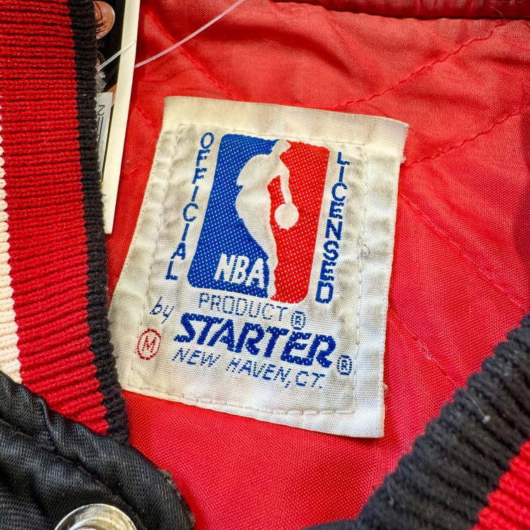 Starter 90's Blazers Satin Jacket Sz M