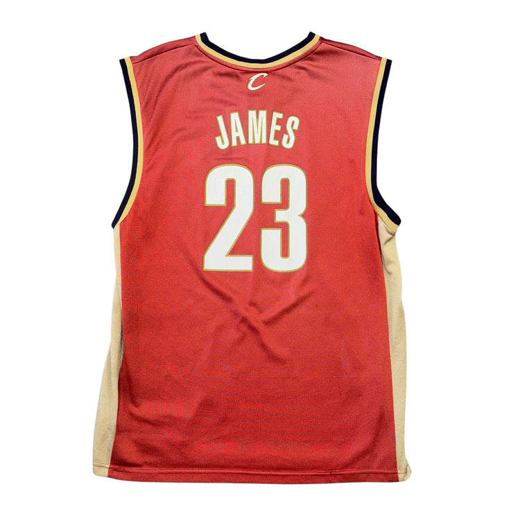 Reebok Cleveland Cavaliers Away LeBron James Jersey Sz L