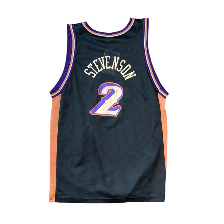 Champion Utah Jazz Deshawn Stevenson Jersey Sz YXL