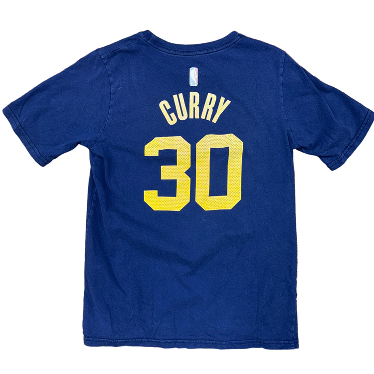 Jordan Golden State Warriors Stephen Curry Jersey Tee Sz YL