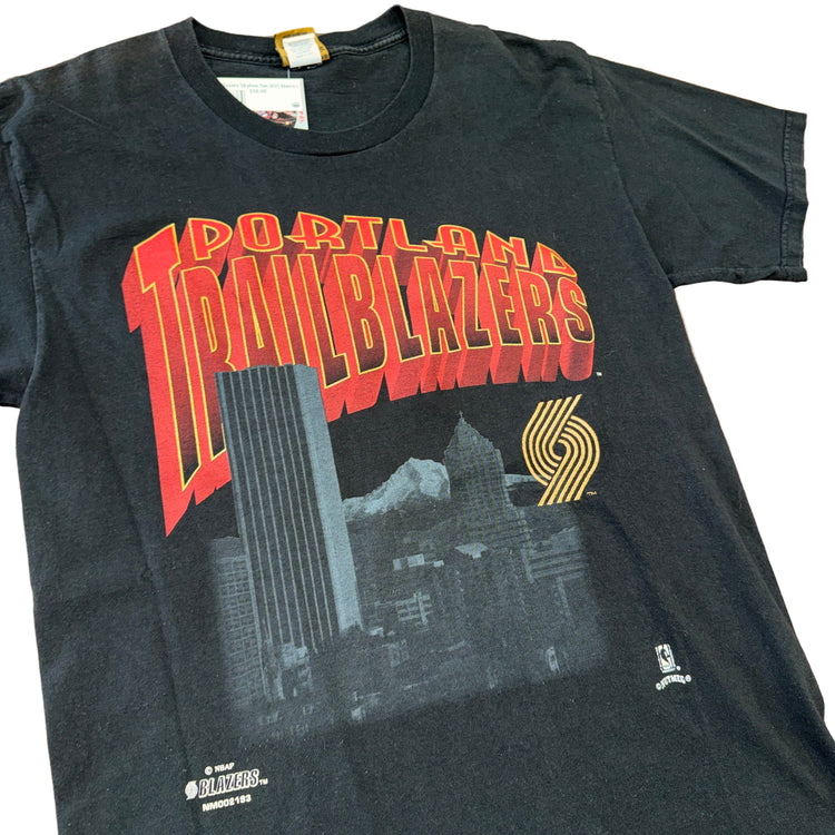 Nutmeg Portland Trail Blazers Skyline Tee Sz L
