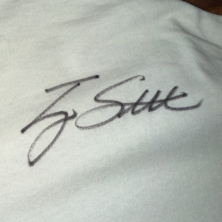 Signed Jerome Kersey/Stotts Portland Trail Blazers Tee Sz XL