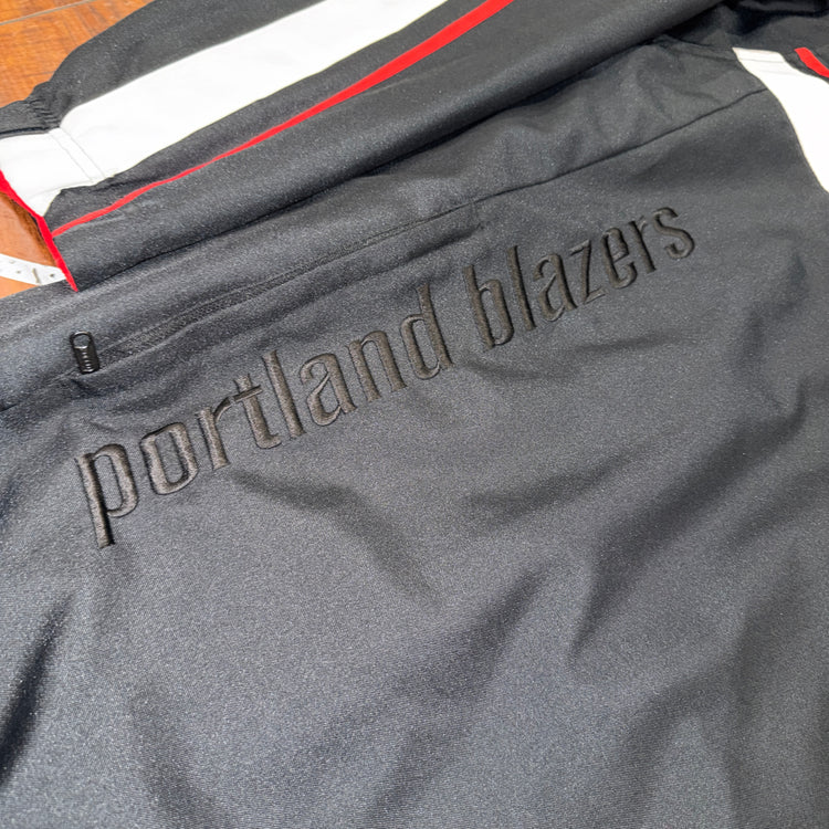 Nike 00's Portland Trail Blazers Reversible 1/4 Zip Sz 2X