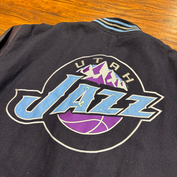 Jeff Hamilton Utah Jazz Jacket Sz 2X