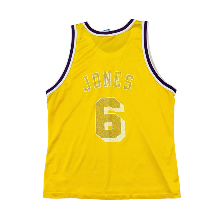 Champion 90’s Los Angeles Lakers Eddie Jones Away Jersey Sz XL