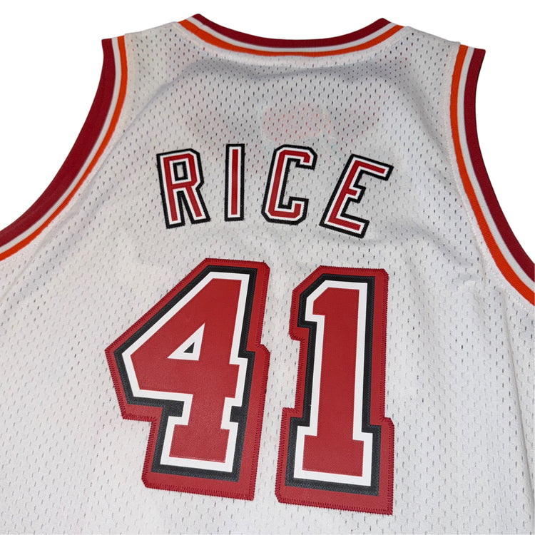 Adidas Hardwood Classics 1989-90 Miami Heat Glen Rice Home Jersey Size L