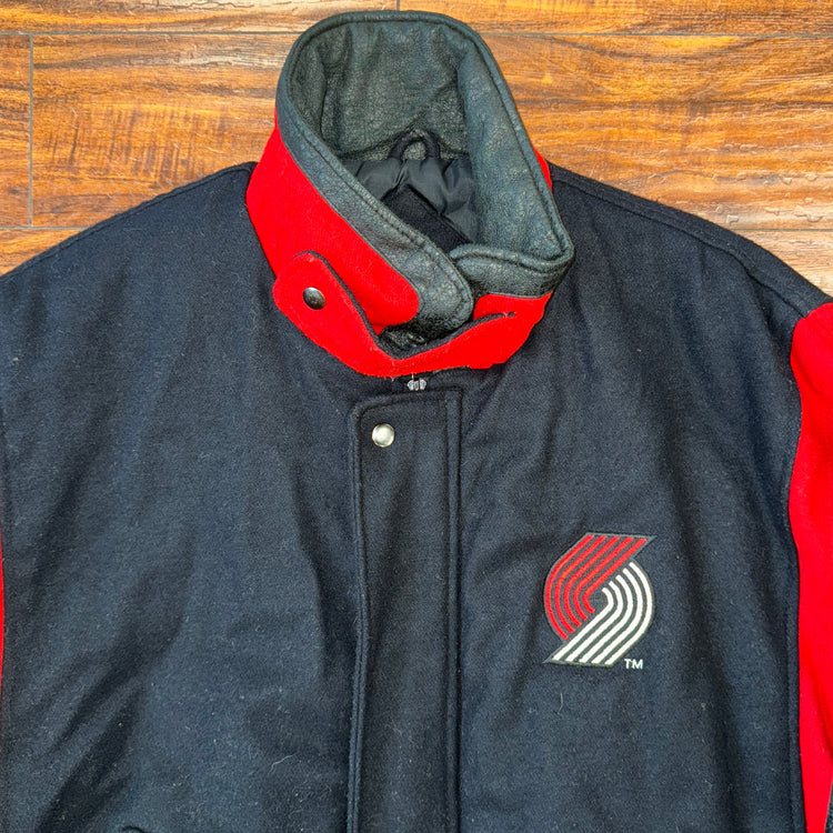 Logo 7 Portland Trail Blazers Varsity Jacket Men’s L