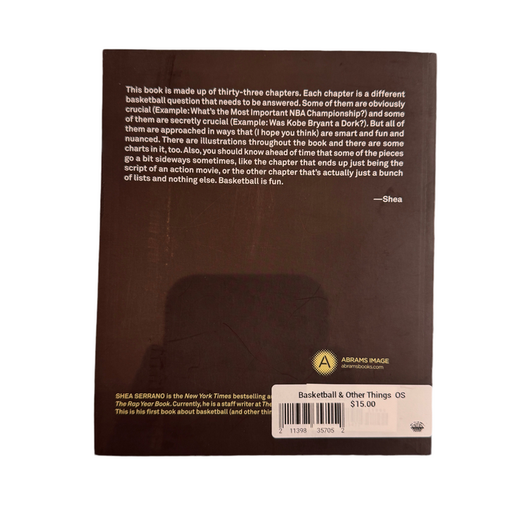 Basketball & Other Things Book