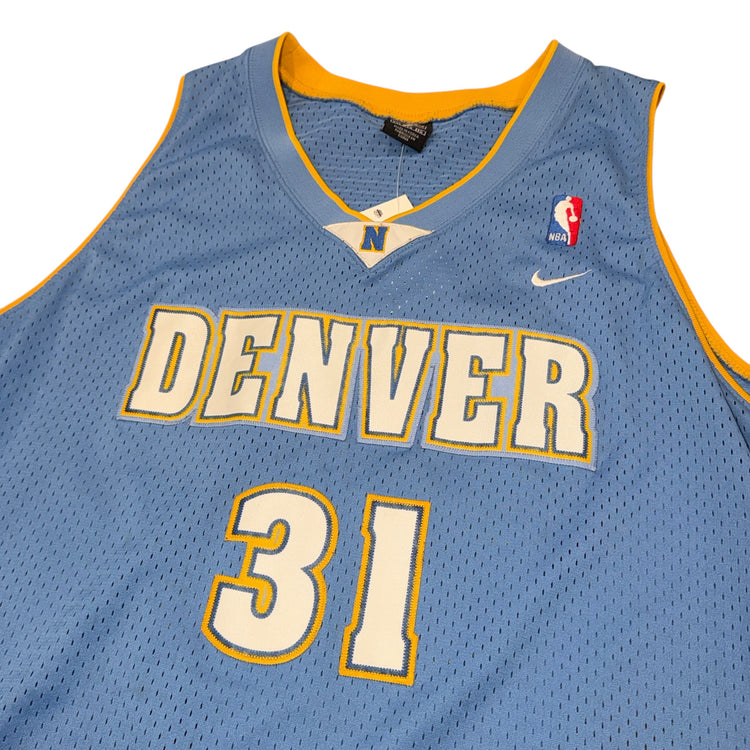 Nike 00's Denver Nuggets Away Nene Jersey Sz 2X