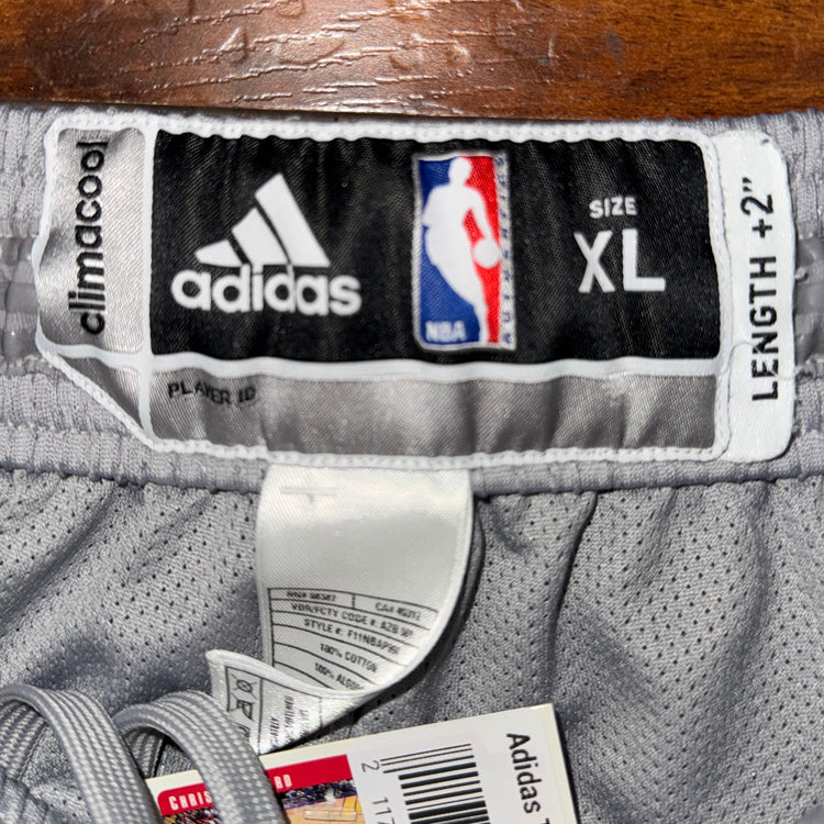 Adidas Team Issued Detroit Pistons Shorts Sz XL+2