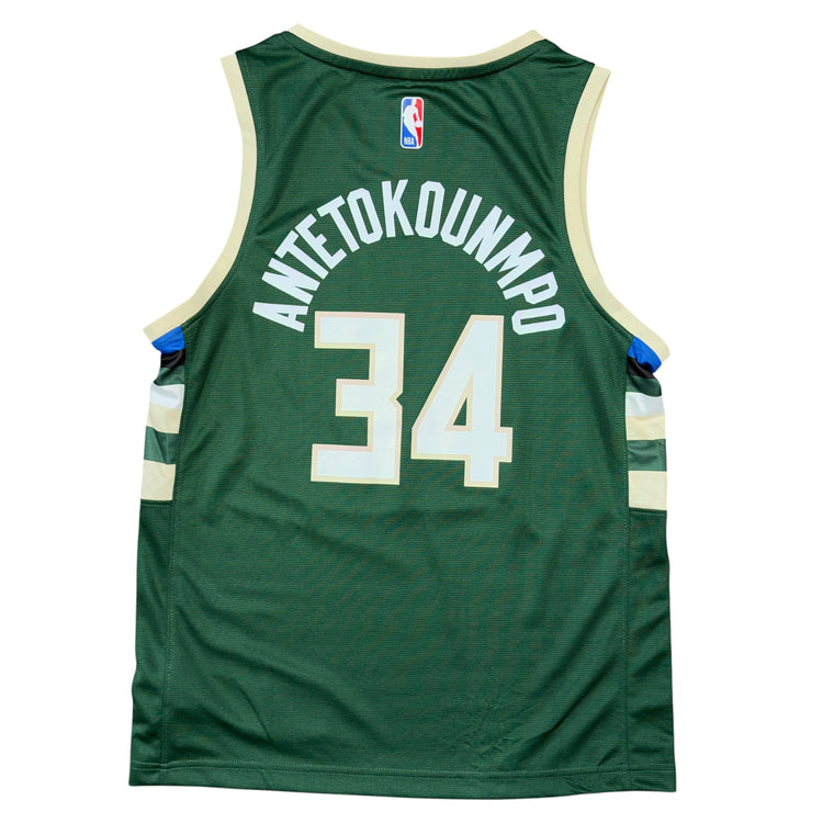 Fanatics Icon Edition Milwaukee Bucks Giannis Antetokounmpo Jersey Sz S