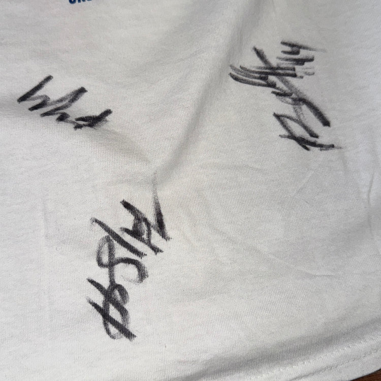 Signed 2024 Globetrotters Tee Sz XL
