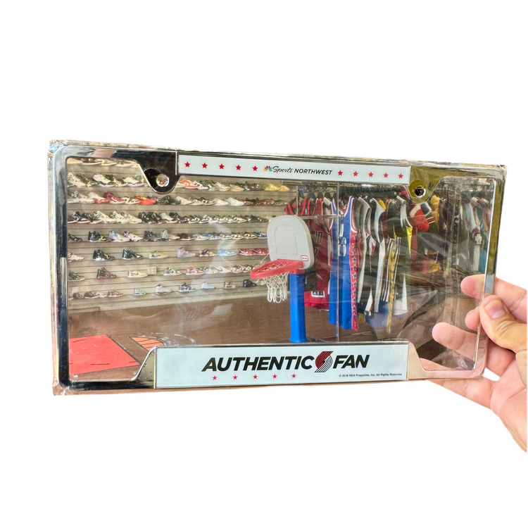 Blazers Authentic Fan License Plate