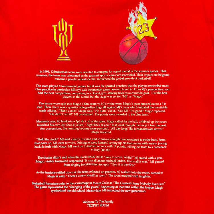Jordan X Trophy Room MJ Magic Tee Sz XL