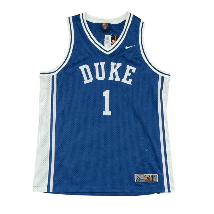 Nike Elite Duke Blue Devils #1 Jersey Sz XL