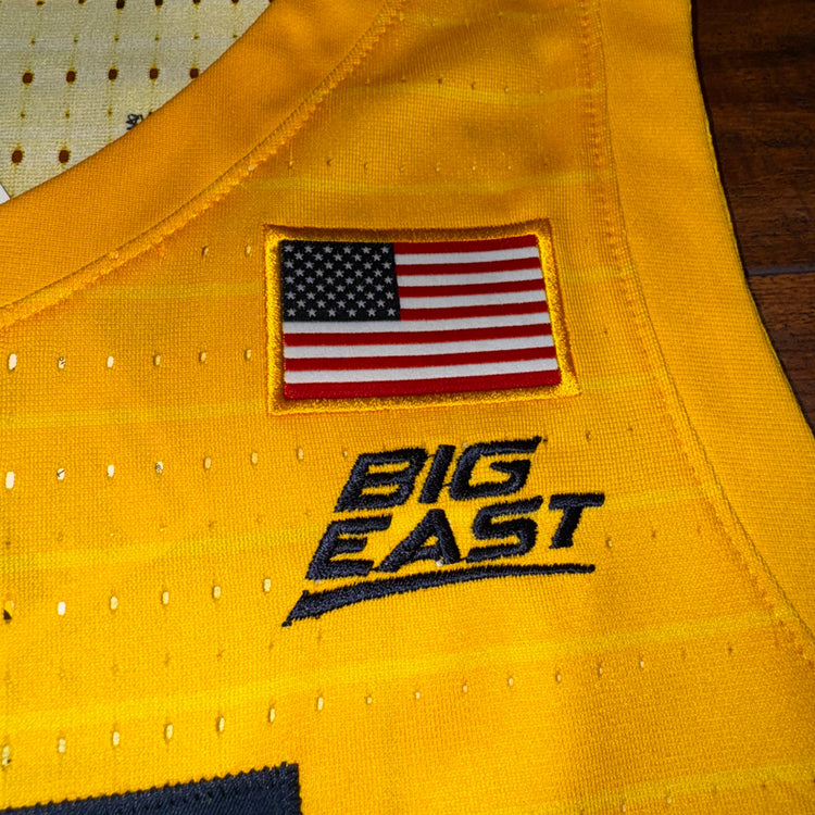 Jordan Team-Issued Yellow Maquette Jersey Sz XL + 4 Length