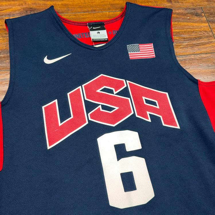 Nike Team USA LeBron James Jersey Sz YL
