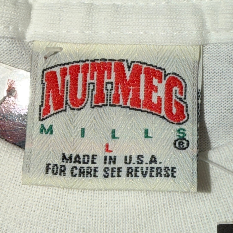 NWT Nutmeg 1993 Portland Trail Blazers Playoffs Tee Sz L