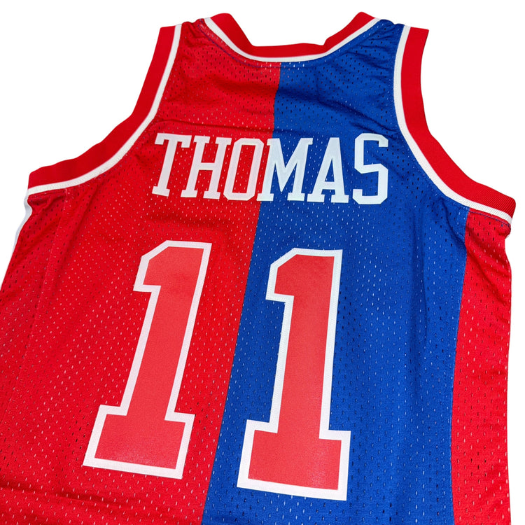 NWT Mitchell & Ness Detroit Pistons Isiah Thomas Jersey Sz S