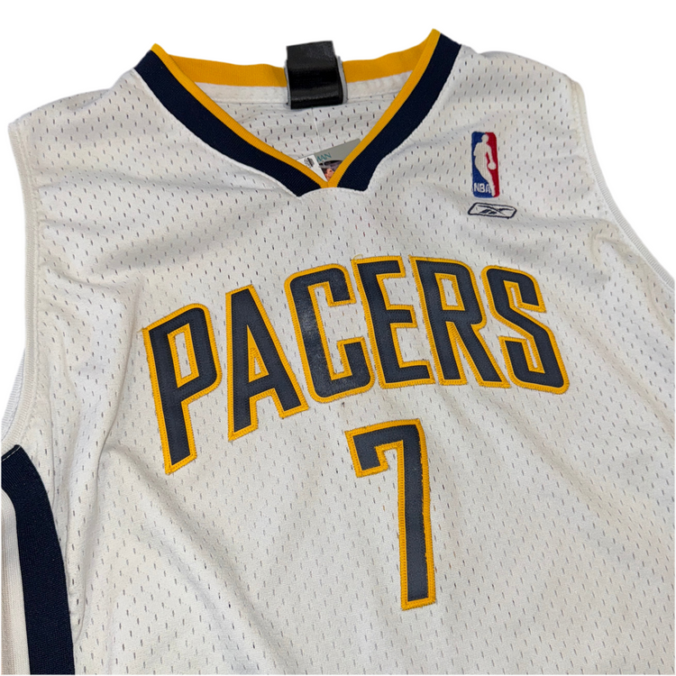 Reebok Indiana Pacers Jermaine O'Neal Jersey Sz YXL