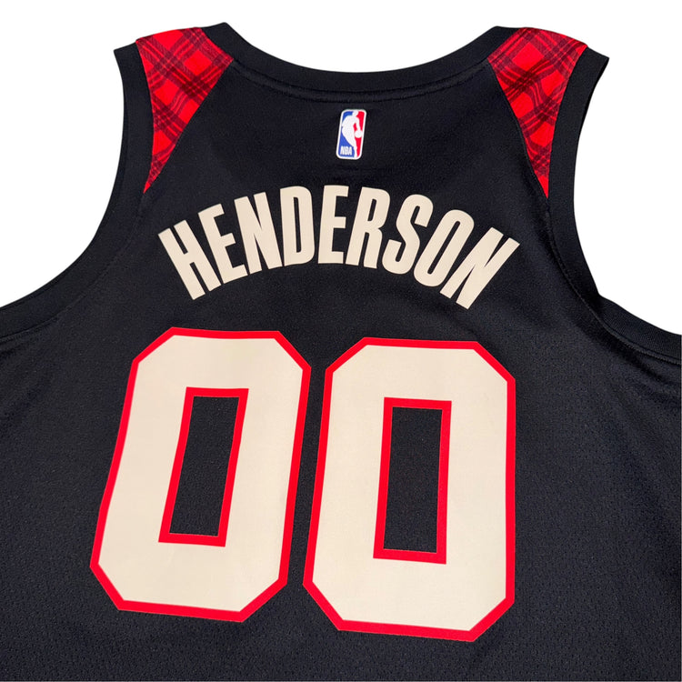 NWT Nike Swingman 2023-24 City Edition Portland Trail Blazers Scoot Henderson Jersey Sz XL