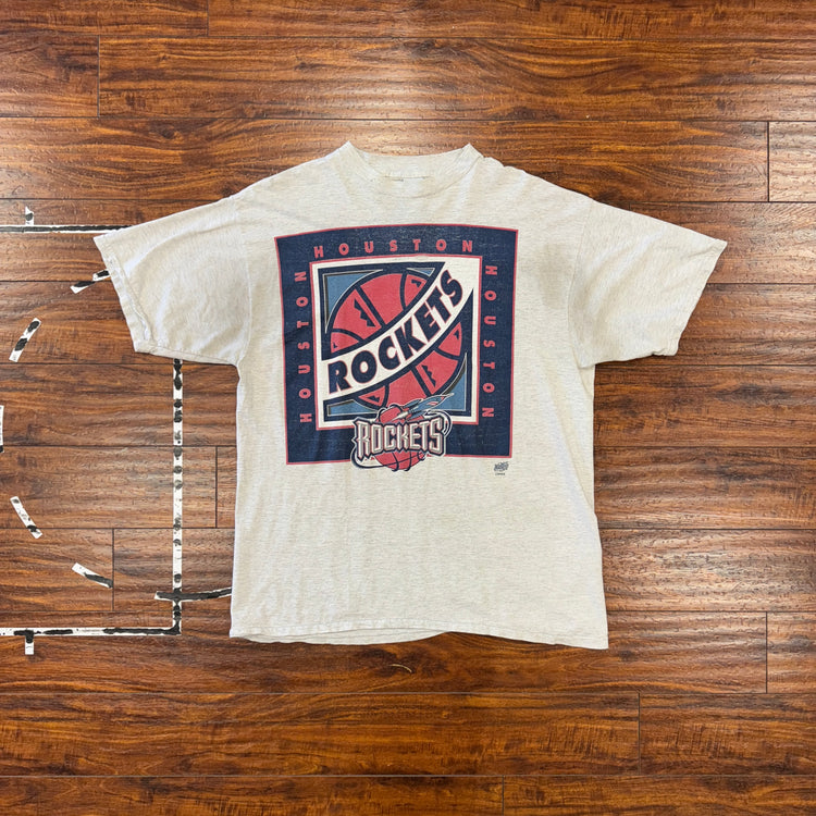 Logo 7 90's Houston Rockets Tee Sz XL