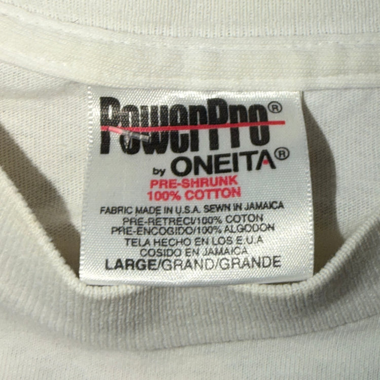 1997 Back To Oakland Warriors Tee Sz L