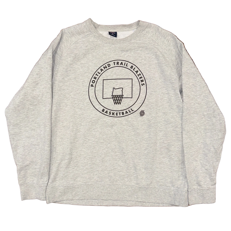 Trail Blazers Basketball Crew Sz XL