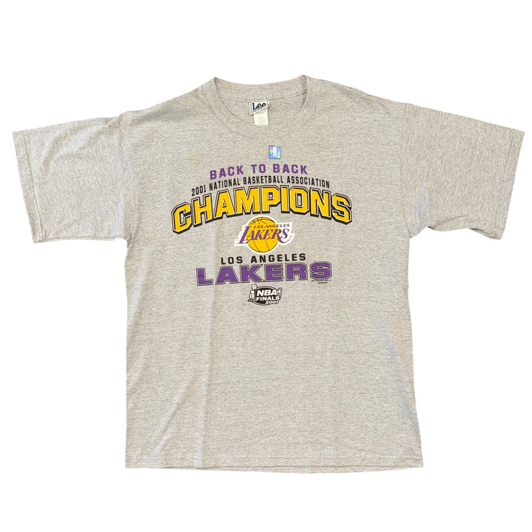 Lee Sport Los Angeles Lakers '01 B2B Championship Tee Sz L