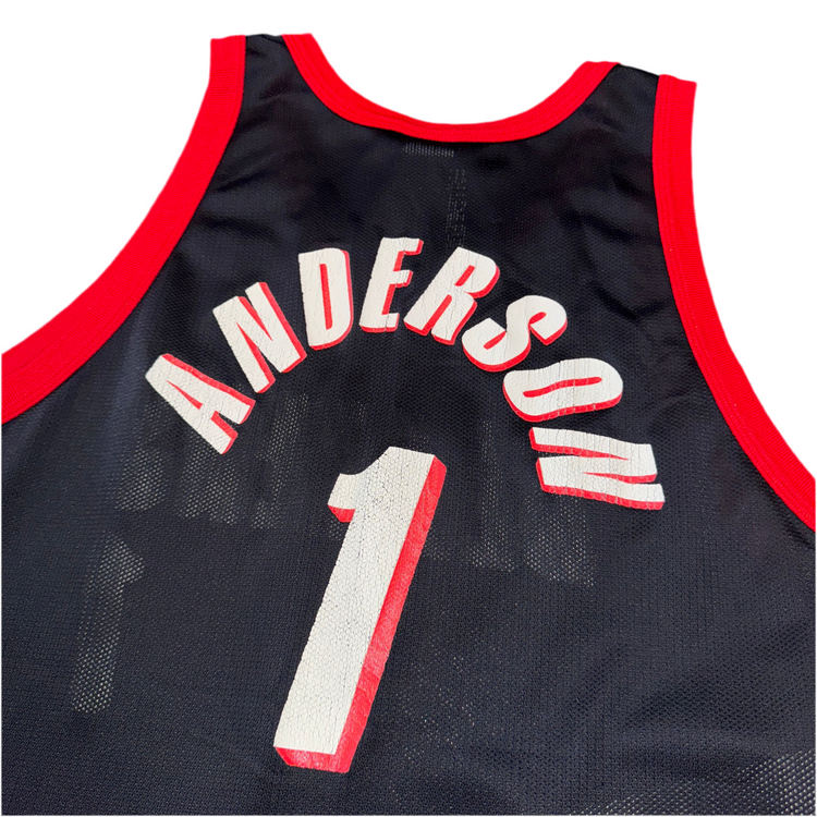 Champion Portland Trail Blazers Derek Anderson Jersey Sz XL