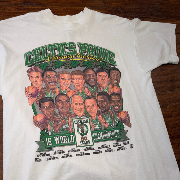 Pro Player Boston Celtics Pride Tee Sz XL