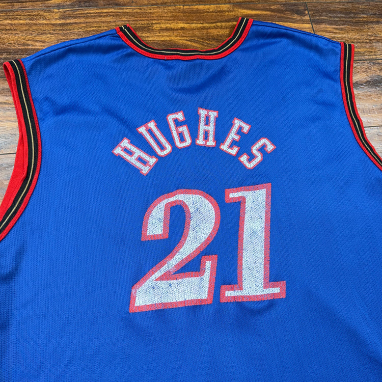 Champion Philadelphia 76ers Larry Hughes Jersey Sz 2X