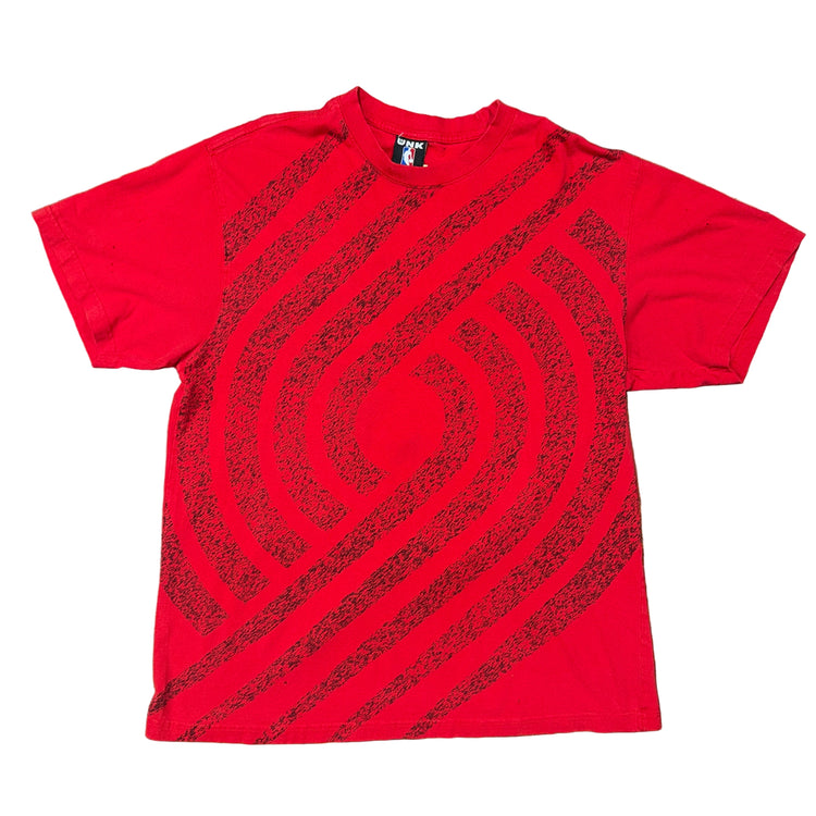 UNK 00's Portland Trail Blazers Pinwheel Tee Sz 2X