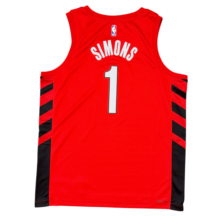 Nike Swingman Statement Edition Portland Trail Blazers Anfernee Simons Jersey Sz XL