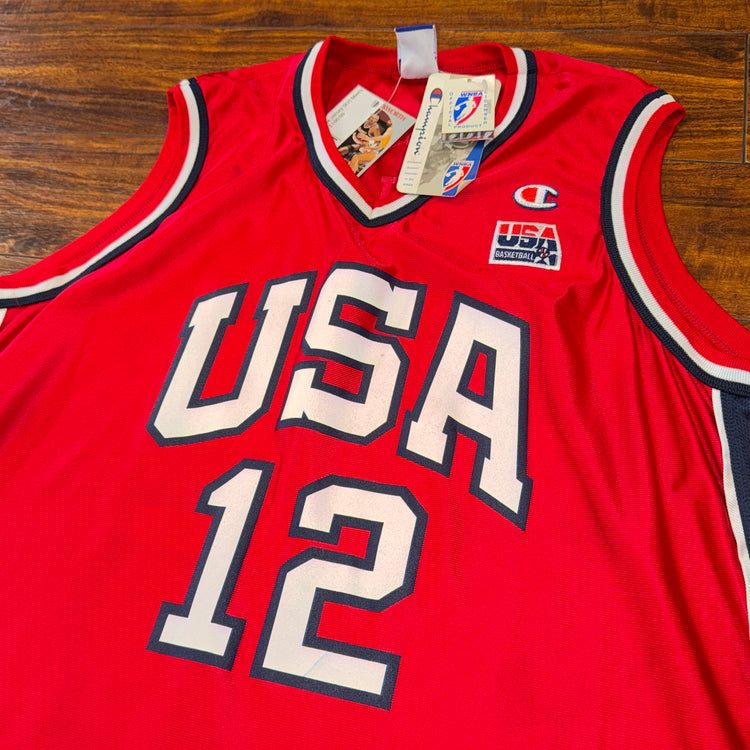 Champion 00’s USA Natalie Williams Jersey Sz XL