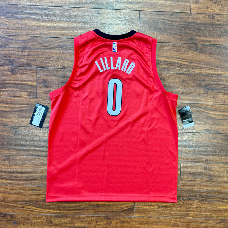 NWT Nike Blazers Lillard Jersey Youth XL