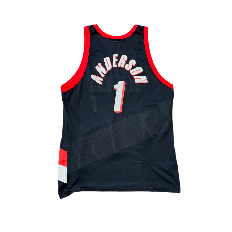 Champion Portland Trail Blazers Derek Anderson Jersey Sz XL